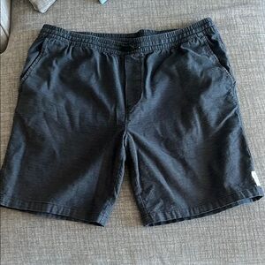 Hurley Men's Black and Grey Shorts